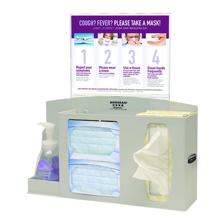Bowman Dispensers Cover Your Cough Compliance Kit BD212-0012
